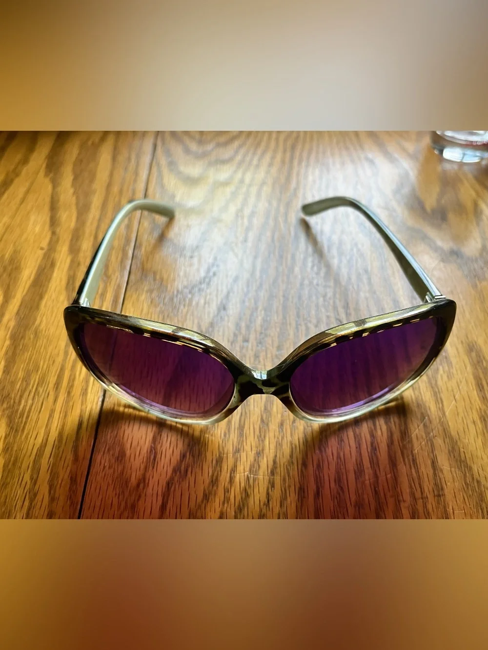 Women’s Sunglasses LARGE Tortoise Leopard Frames - FRAMES ONLY